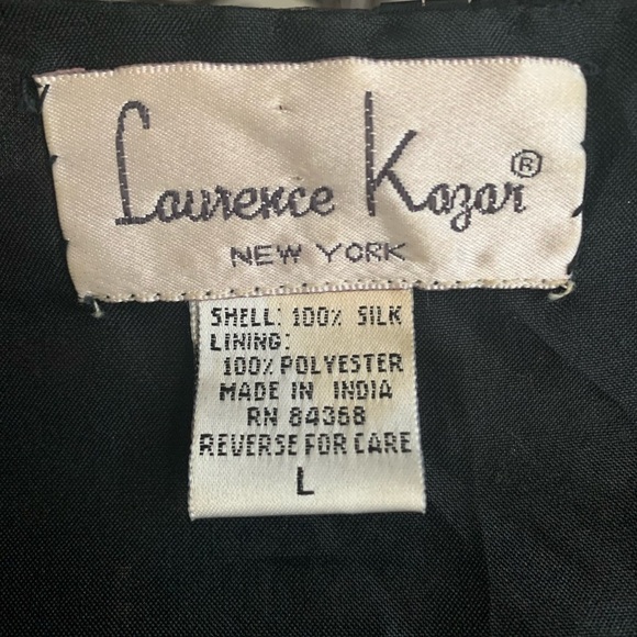 Laurence Kazar Vintage Beaded‎ Silk Evening Jacket - Picture 3 of 9